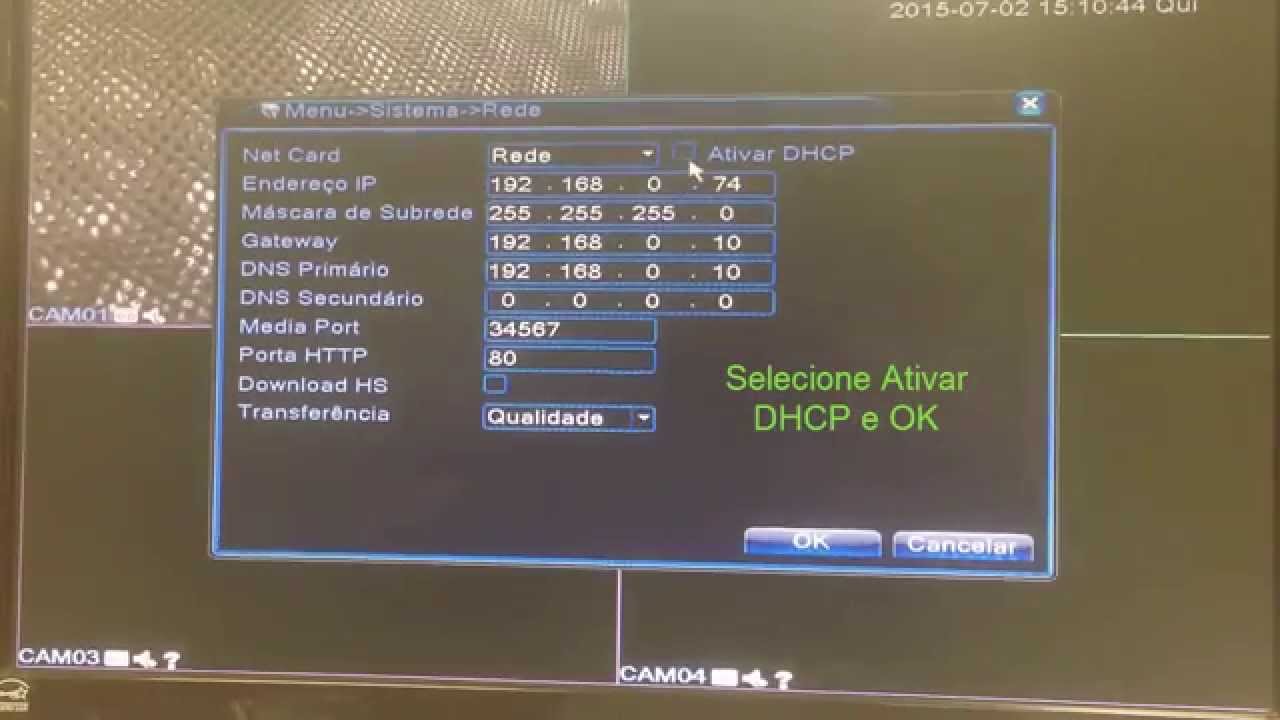 Como Configurar Dvr Acesso Remoto via P2P Nuvem YouTube