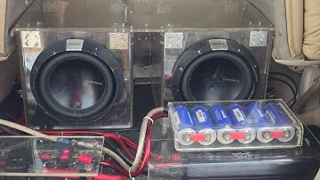 Car Audio Subwoofer Rockford Fosgate T2D412, DS18 ZXI.1XXL monoblock Car Audio System. 