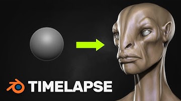 Creature Sculpting in Blender - Sculpting Time-Lapse 7