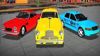 City Taxi Driving Simulator: Yellow Cab Parking Adroid Gameplay HD screenshot 1