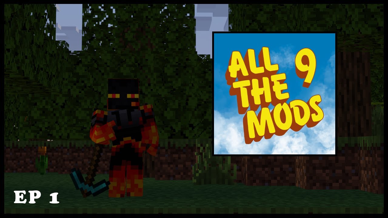 Modded Minecraft - ATM9 - Ep. 1: Nasty Knights
