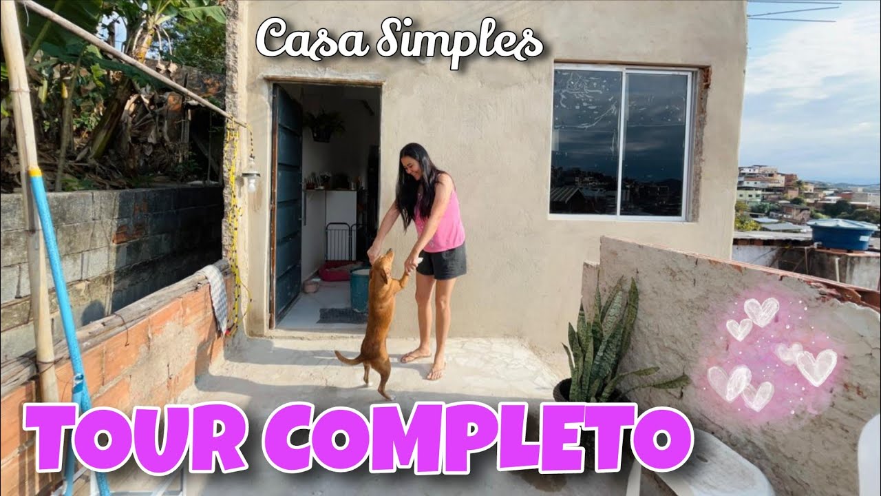 TOUR PELA MINHA CASA de 3 CÔMODOS  CEDIDA Pela SOGRA 🏡❤️”
