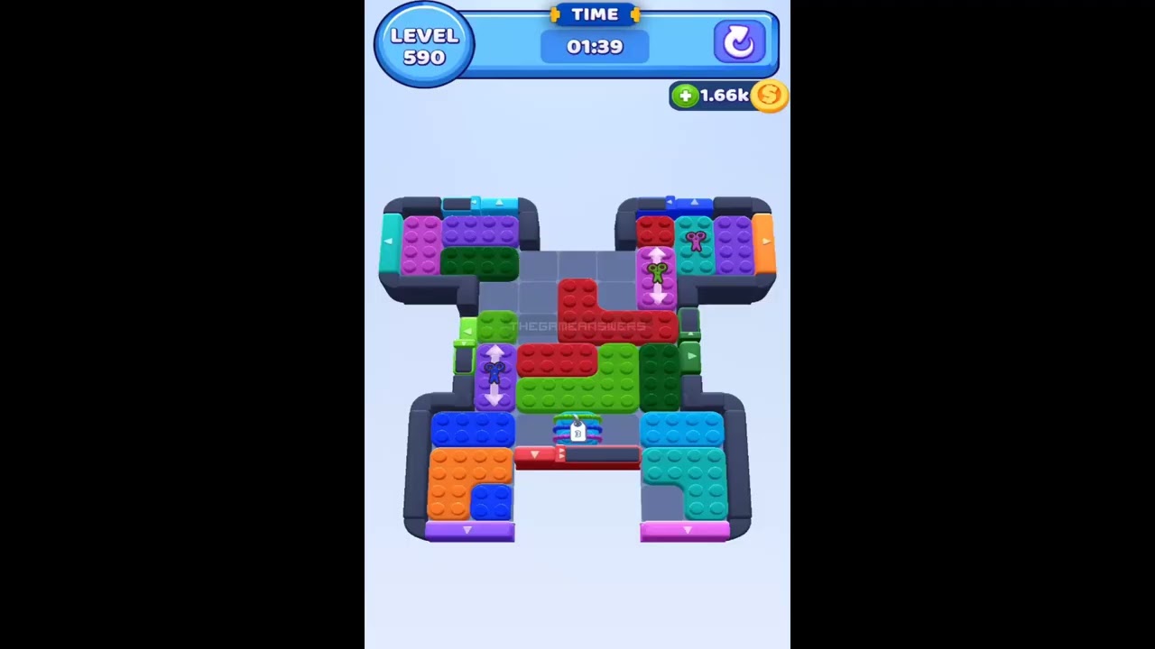 Color Block Jam Level 590 - YouTube