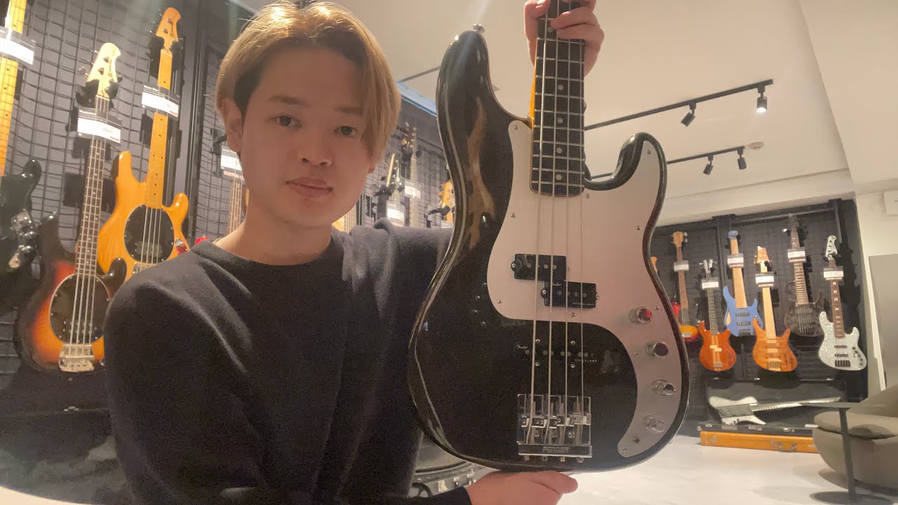 フェンダーの最新作アクティブベース弾いてみた【Fender / American Ultra ll Precision Bass Texas Tea】