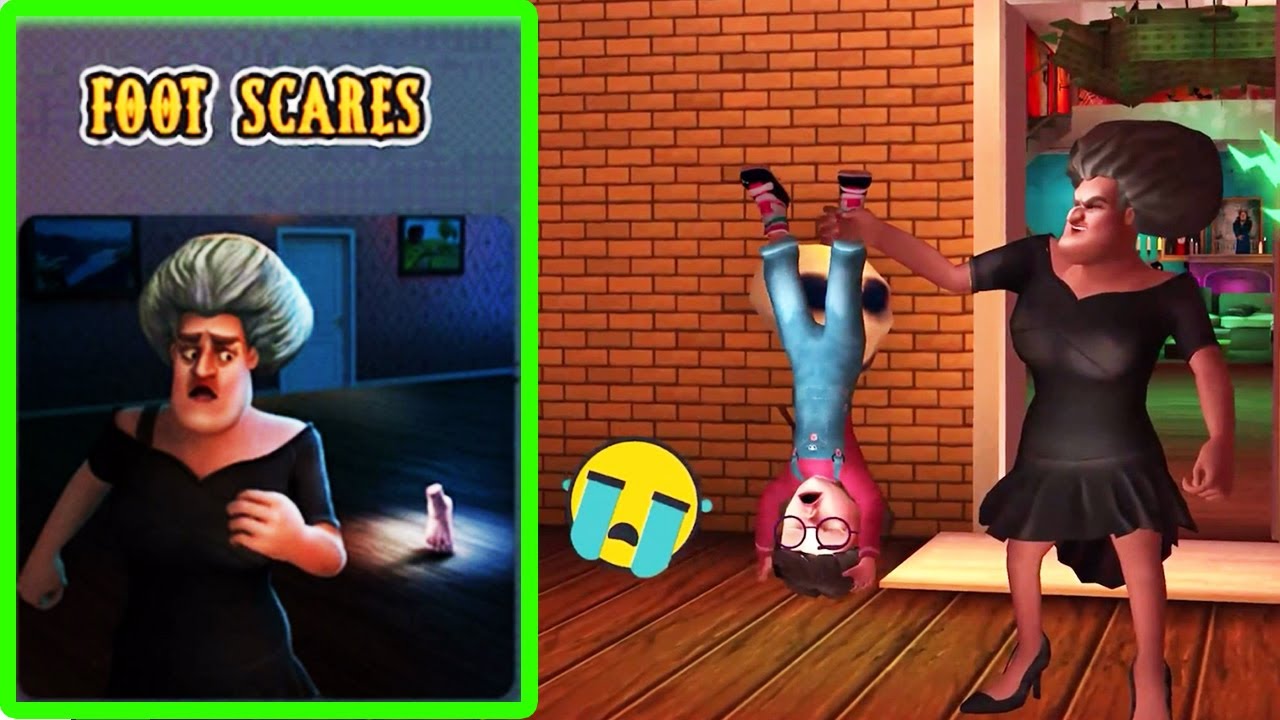 Scary Teacher 3D New Special Dark Chapter New Foot Scares