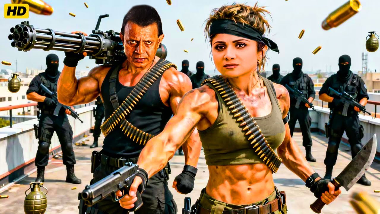मिथुन चक्रबोर्ती और शिल्पा शेट्टी की सबसे खतरनाक एक्शन हिंदी फिल्म | Dharmendra Bollywood Full Movie