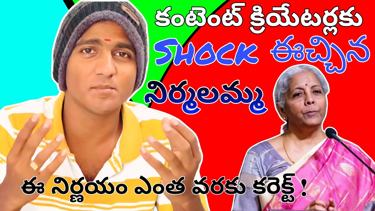 Nirmala Sitharaman SHOCKS Content Creators! 😱 Budget 2026 Big Update! | Gowda's Tech Studio