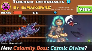 Terraria Calamity is officially listed in Geometry Dash!? ─ 9000 IQ Terraria levels in GD