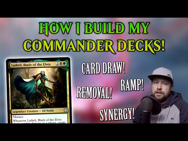 How to Build a Commander Deck! My EDH Deck Building Guide - YouTube