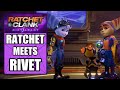 Ratchet & Clank Rift Apart – Ratchet Meets Rivet for the First Time