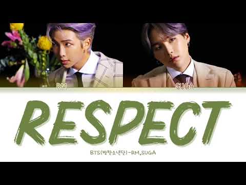 《カナルビ･歌詞･和訳》RM,SUGA(BTS)-Respect