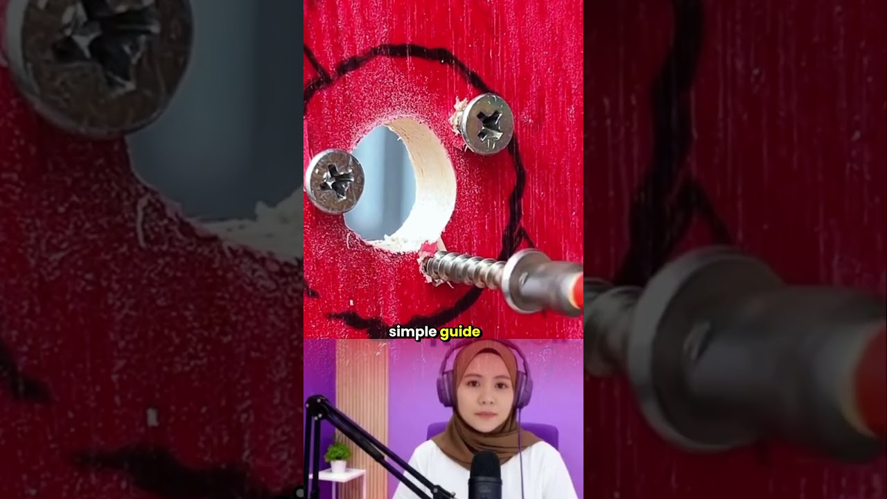 Simple But Brilliant Woodworking Idea‼️