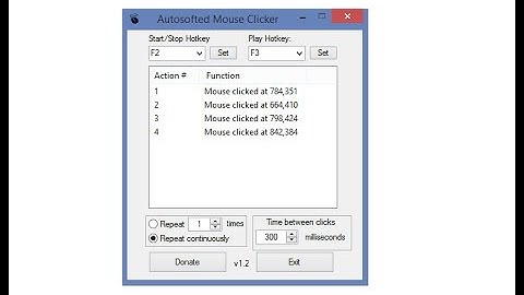 Free Auto Clicker Download by Autosofted