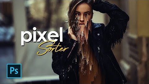 How to Create Pixel Sorter Glitch Effect in Photoshop - #Photoshop Tutorials