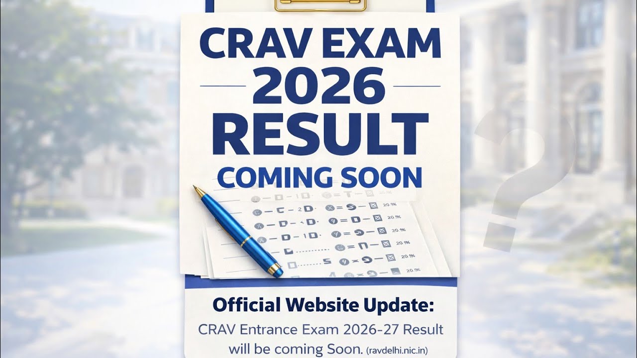 CRAV RESULT 2026 UPDATE