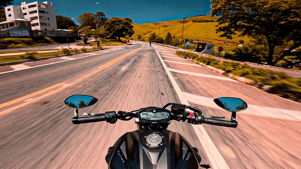 As Estradas de Minas Gerais | Yamaha MT-07 + Akrapovic NO dB/KILLER | 4K POV