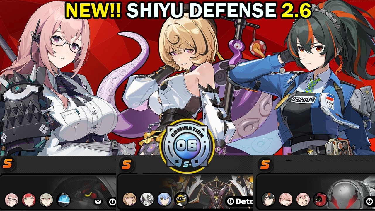 NEW Shiyu Defense! | Zhu Yuan, Yanagi & Yidhari! | Node 5 S+ Clear | Zenless Zone Zero ZZZ 2.6【ゼンゼロ】