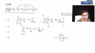 JEE Math Practice Daily Problem - 5th July 2018