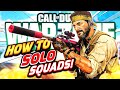 How to Solo Squads in Warzone | *INSANE Clutch Ending* | Warzone Tips! (Warzone Training)