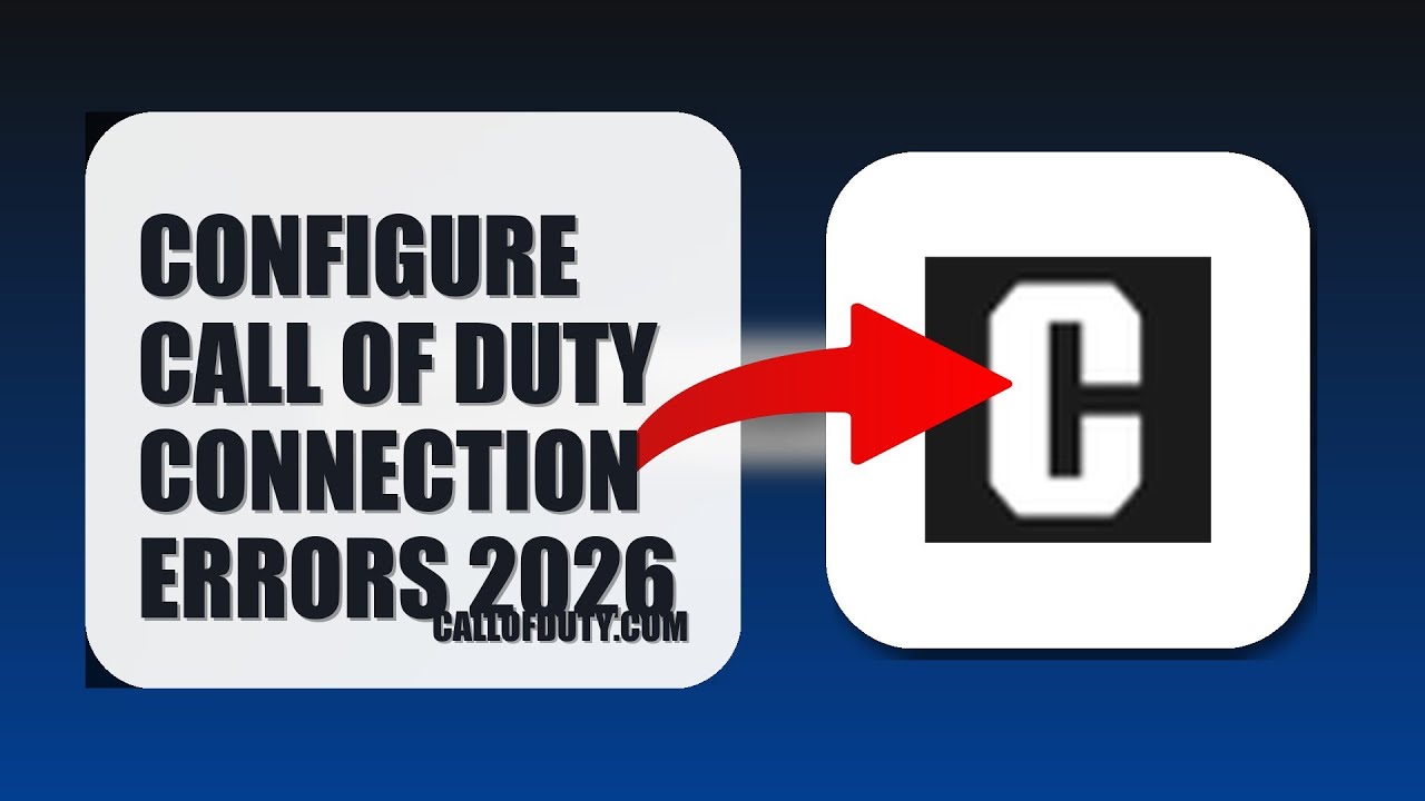 How To Configure Call Of Duty Connection Errors 2026 (STEP BY STEP)