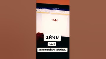 Part1:1F440 MS WORD SHORTCUT KEY SYMBOLS TIPS AND TRICKS #computer #shorts #msword
