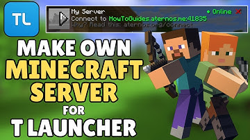 [NEW] How To Create Minecraft Server For TLauncher (2026) | Make Own Server For Minecraft TLauncher