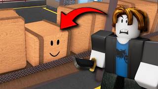 HIDING from Murderers as a BOX in Murder Mystery 2 | Roblox