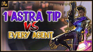 1 ASTRA TIP vs EVERY AGENT in VALORANT screenshot 1