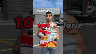 McDonald’s 1000CALORIE Meal mcdonalds