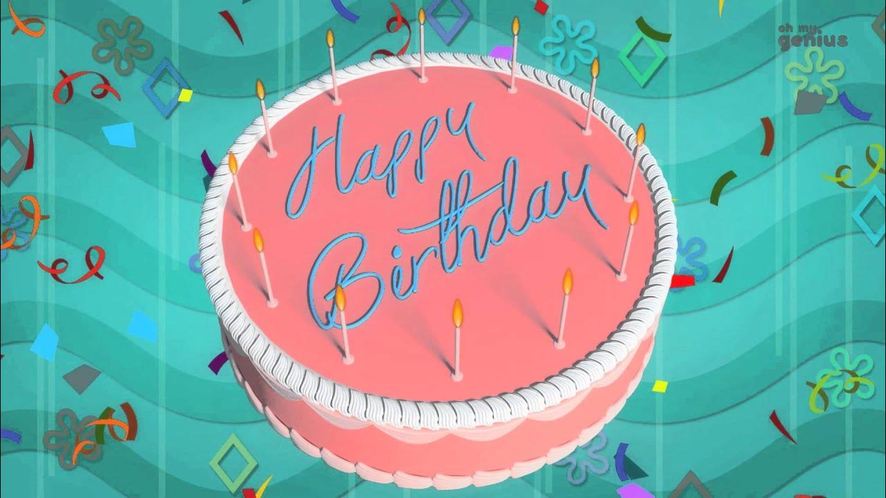 Музыка на день рождения веселая сборник. Happy Birthday Song. Happy Birthday to you песня. Happy Birthday песня gif. Birthday Song мультяшный.