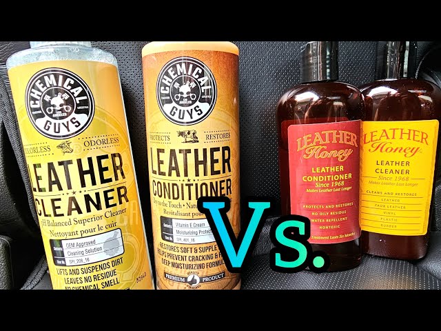 Chemical Guys Vs. Leather Honey Cleaner and Conditioner Comparable Product  Review 