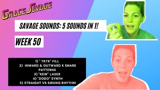 Savage Sounds | Beatbox Tutorial | Week 50 | 6 Sounds in 1!