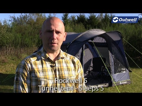 Outwell Rockwell 5 Tent 2018 | Innovative Family Camping