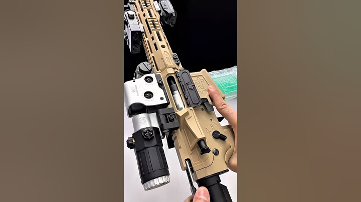 F4 Defense+Smoke Silencer Who needs this for Christmas？ #toys #gelblasters #gelblasterguns #airsoft