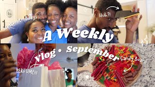 VLOG |  September Bdays | Candy Charcuterie Board | BerryFae Vlogs