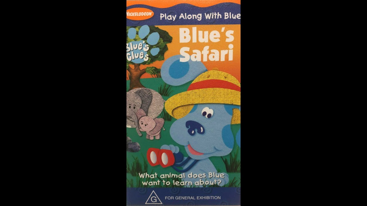 Opening to Blue's Clues Blue's Safari 2003 VHS (Australia) YouTube