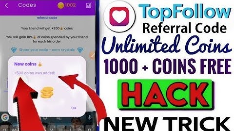 Top follow promo code today / Top follow coupon code / Top follow gift code / Top follow code today