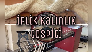 İplik Kalınlığı Ölçüm Cihazı ve Kullanımı Resimi