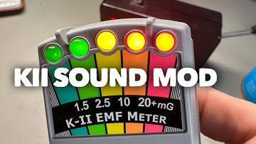DIY tutorial How to add chirper sound to KII EMF meter