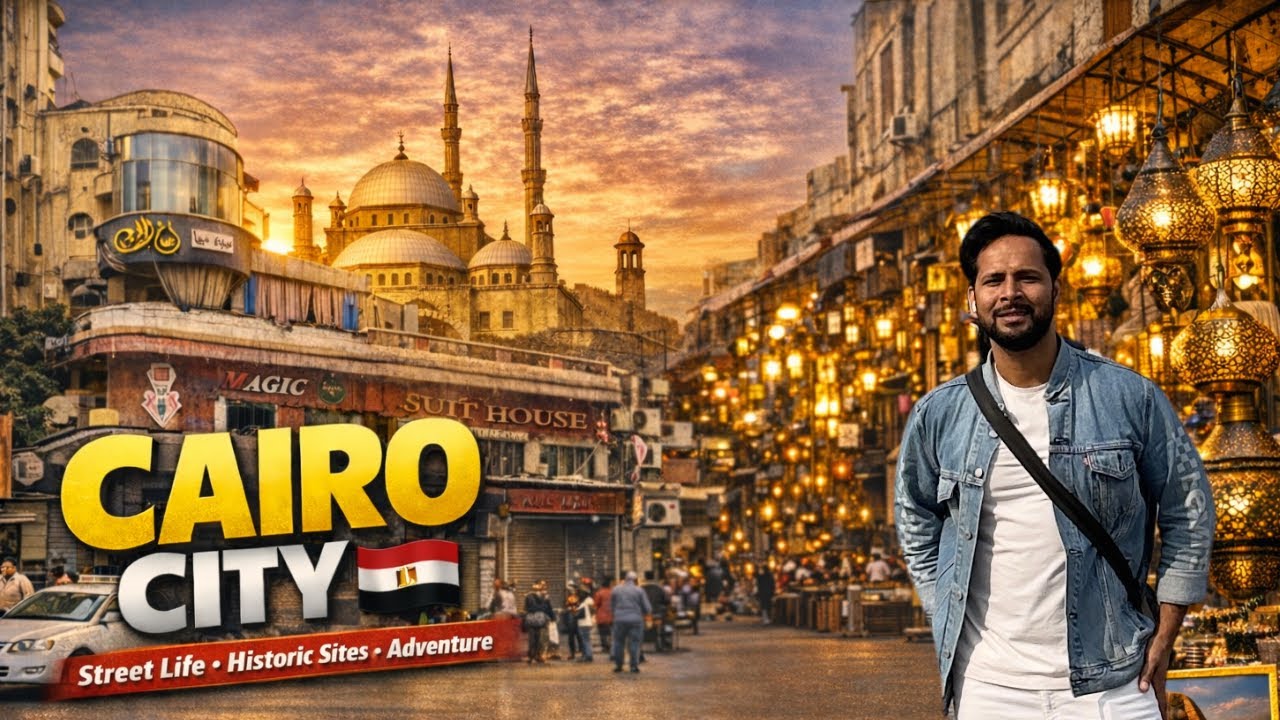 Day2 Exploring Cairo | Street Life, History & Adventure