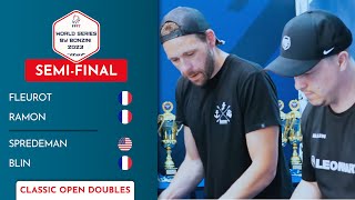 2023 ITSF World Series Bonzini - Classic Open Doubles Semi-Final - FLEUROT-RAMON vs SPREDEMAN-BLIN