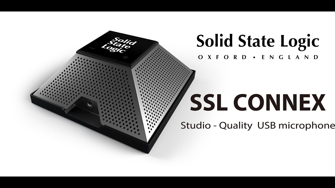 SSL CONNEX　 スタジオ・クオリティ USBマイク　　　　　　　　　　　 　- 製品紹介 & サウンドチェック -