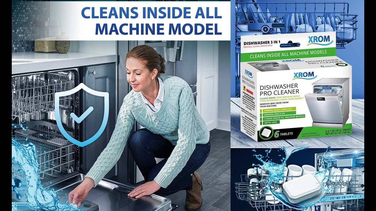 How To Clean DISHWASHER? Professional Dishwasher Cleaner 3 in 1 Formula