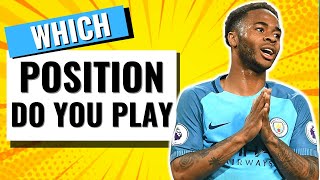 What POSITION Do You Play?   Football Quiz. 🧐🧐🧐