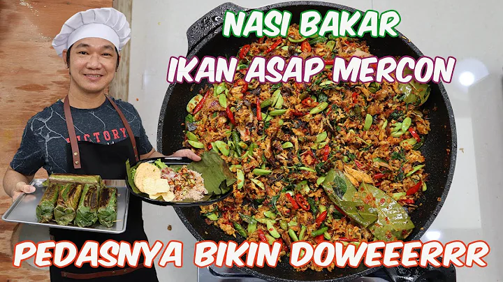 NASI BAKAR IKAN ASAP MERCON.. PEDAS NYA BIKIN DOWE...