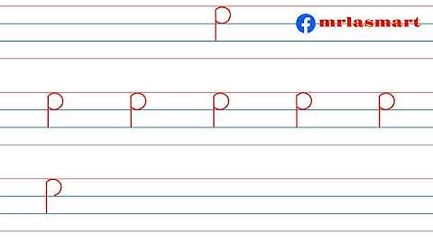 How to Write Capital P | Precise Formation | Merryland Academy Digital Classroom
