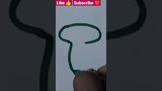 DRAWING A BUBBLE LETTER T ✍️ | Lettering | DOODLE ART | HOW TO DRAW A BUBBLE LETTER T FOR BEGINNERS