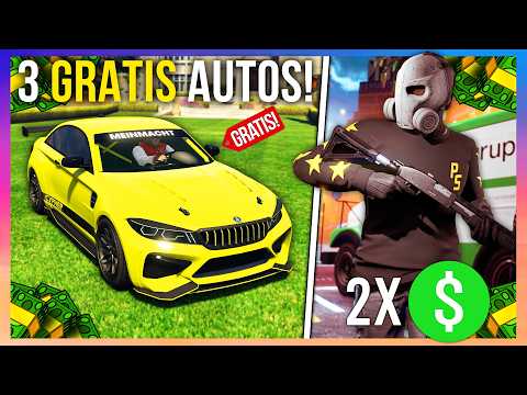 Neue Eventwoche in GTA Online! 2x$ auf Heists, 3 Gratis Autos & Geschenke