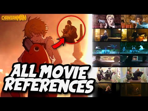 ALL Movie References in Chainsaw Man’s Opening 1! Did YOU catch EVERY Movie Referenced? - チェンソーマン