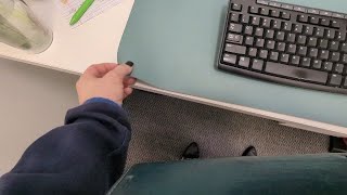 Simple Desk Upgrade sleek and can be used as your mousepad K KNODEL Large Office Leather Desk Mat, M